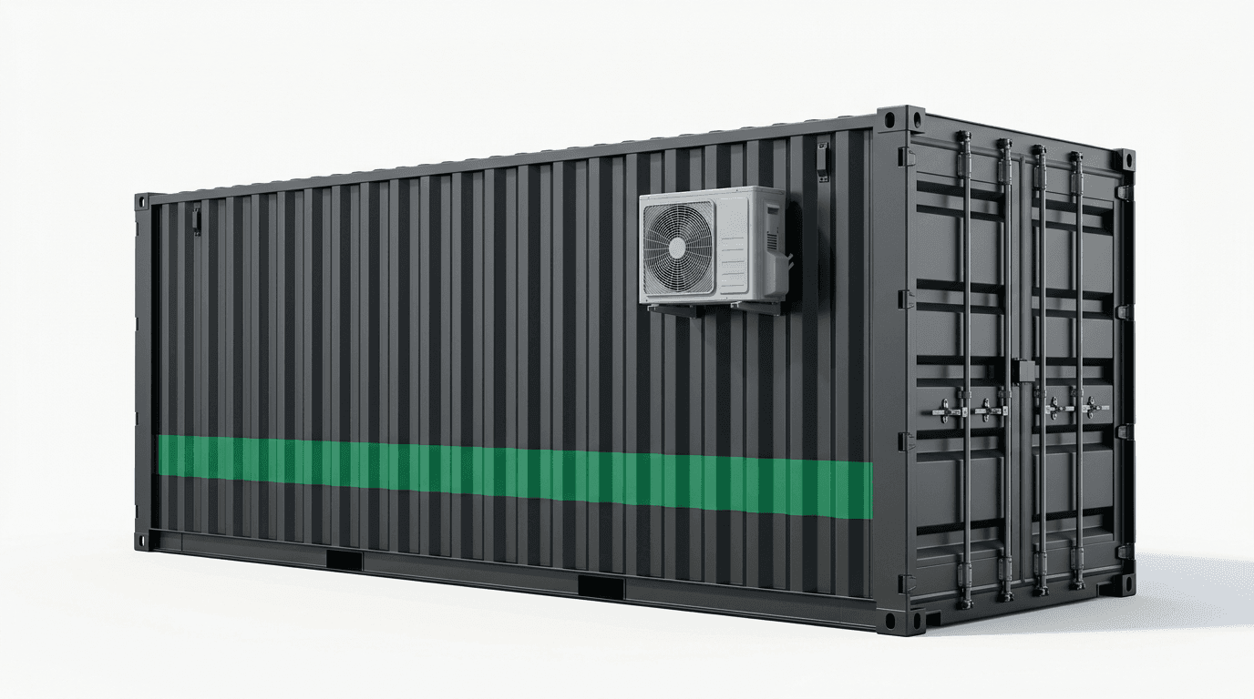 ARCA TERRA — 20ft deployable habitat, 3D render